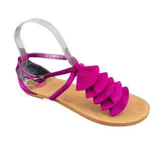 BP Suede Petal Sandals in Purple Size 6